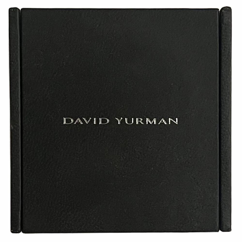 David Yurman - Empty Small Ring Jewelry Cube Box - 2.75” x 2.75” x 2.75” - Black